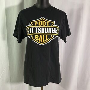 Pittsburgh Steelers Football Short Sleeve Crewneck T-Shirt